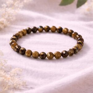 Bracelet œil du tigre - pierres de taille moyenne