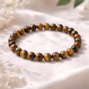 Bracelet œil du tigre - pierres de taille moyenne