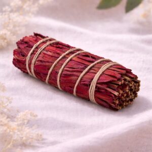 Baton de Sauge Rouge Purifiée et Magnétisée